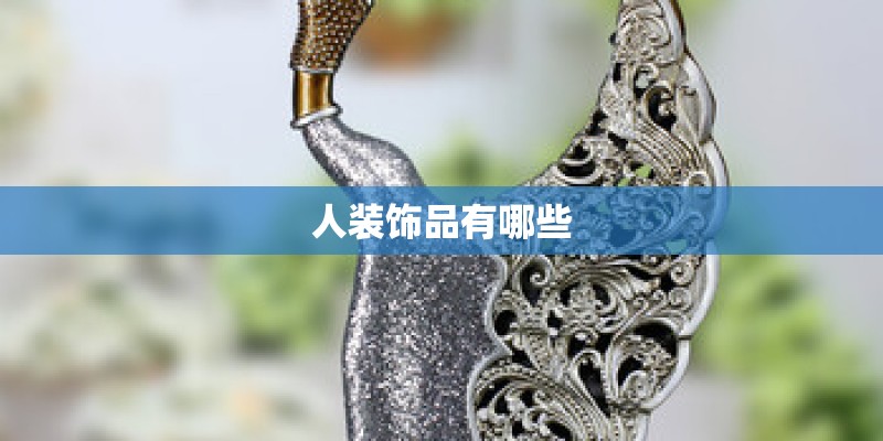 人装饰品有哪些 人装饰品有哪些