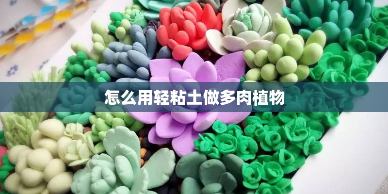 怎么用轻粘土做多肉植物 怎么用轻粘土做多肉植物