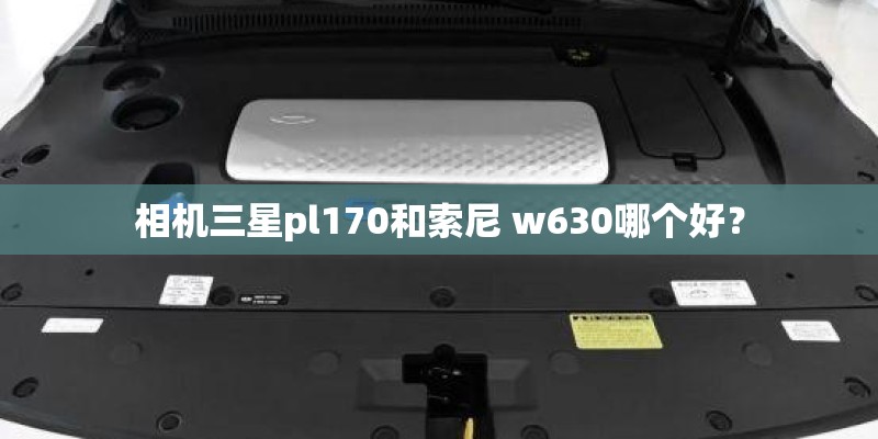 相机三星pl170和索尼 w630哪个好？