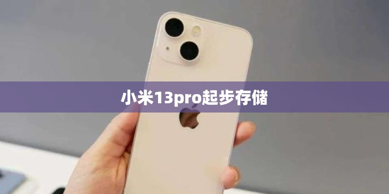 小米13pro起步存储
