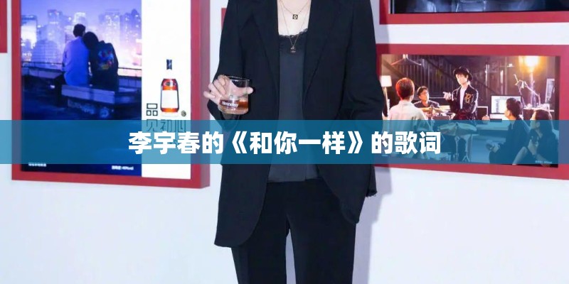 李宇春的《和你一样》的歌词